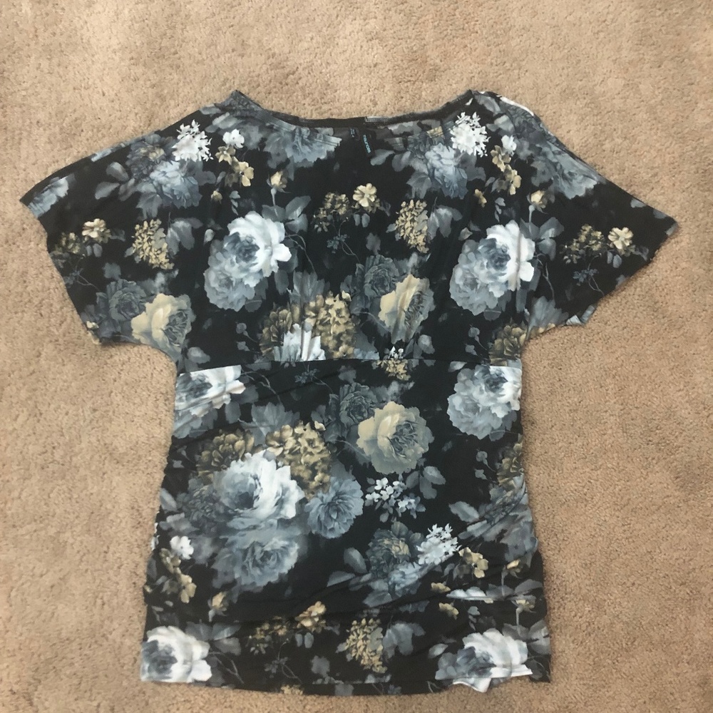 Women's Flowery Shirt - Maurice's Sz Large